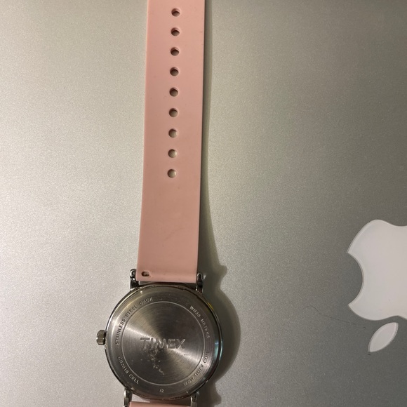 Timex White Dial Indiglo Field Watch WR30M Military Time - Picture 4 of 7